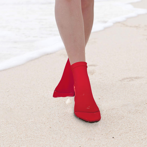Beach Socks (1 pair) - Sand sports - Volleyball, Soccer, Snorkeling - Kids, Women, Men  1 Yr Warranty