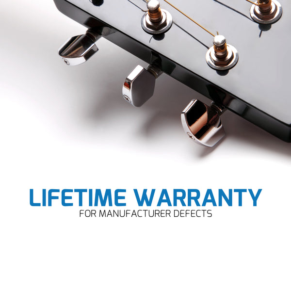 Guitar Capo Deluxe for Acoustic Guitars, Ukulele, Banjo, Mandolin, Bass - Made of Premium Quality Zinc Alloy for 6 & 12 String Instruments