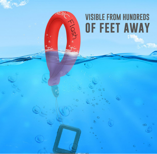 Nordic Flash Waterproof Camera Float - Pack of 2