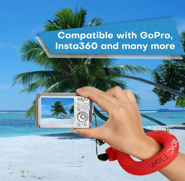 Nordic Flash Waterproof Camera Float - Pack of 2