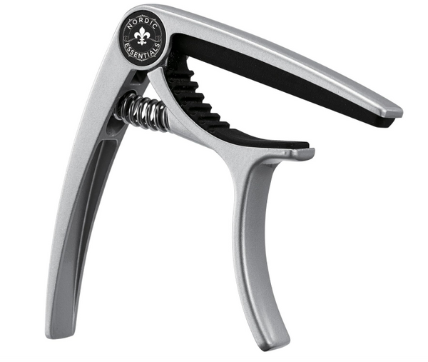 Guitar Capo Deluxe for Acoustic Guitars, Ukulele, Banjo, Mandolin, Bass - Made of Premium Quality Zinc Alloy for 6 & 12 String Instruments