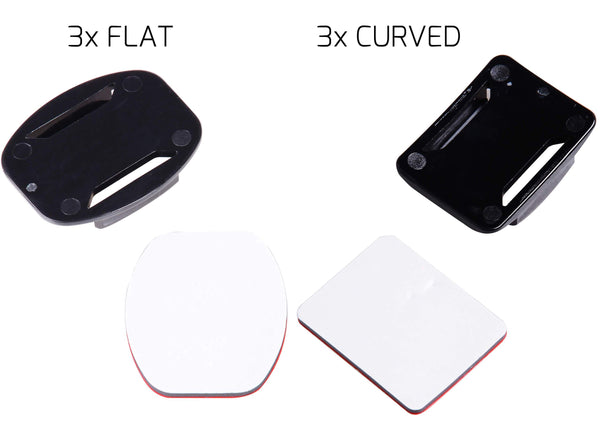 Adhesive Mounts for GoPro Cameras